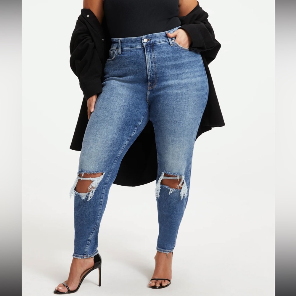NEW Good American Good Waist Jeans Size 15